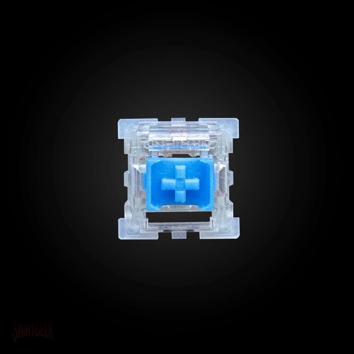 Teclado mecánico gamer AG61 Negro RGB - Azul Switch