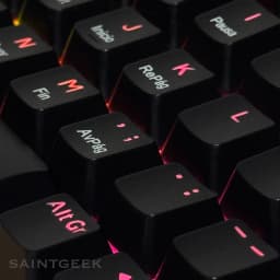 Teclado mecánico gamer TK61 Negro RGB - Red Switch