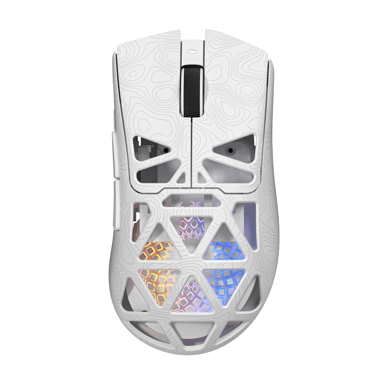 Mouse gamer inalámbrico FURYCUBE G11 PAW3311 Ultra Lightweight (Blanco)