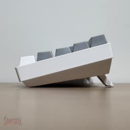 Teclado mecánico gamer TK68 Blanco RGB - Red Switch