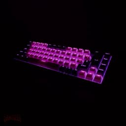 Teclado mecánico gamer TK68 Blanco RGB - Red Switch