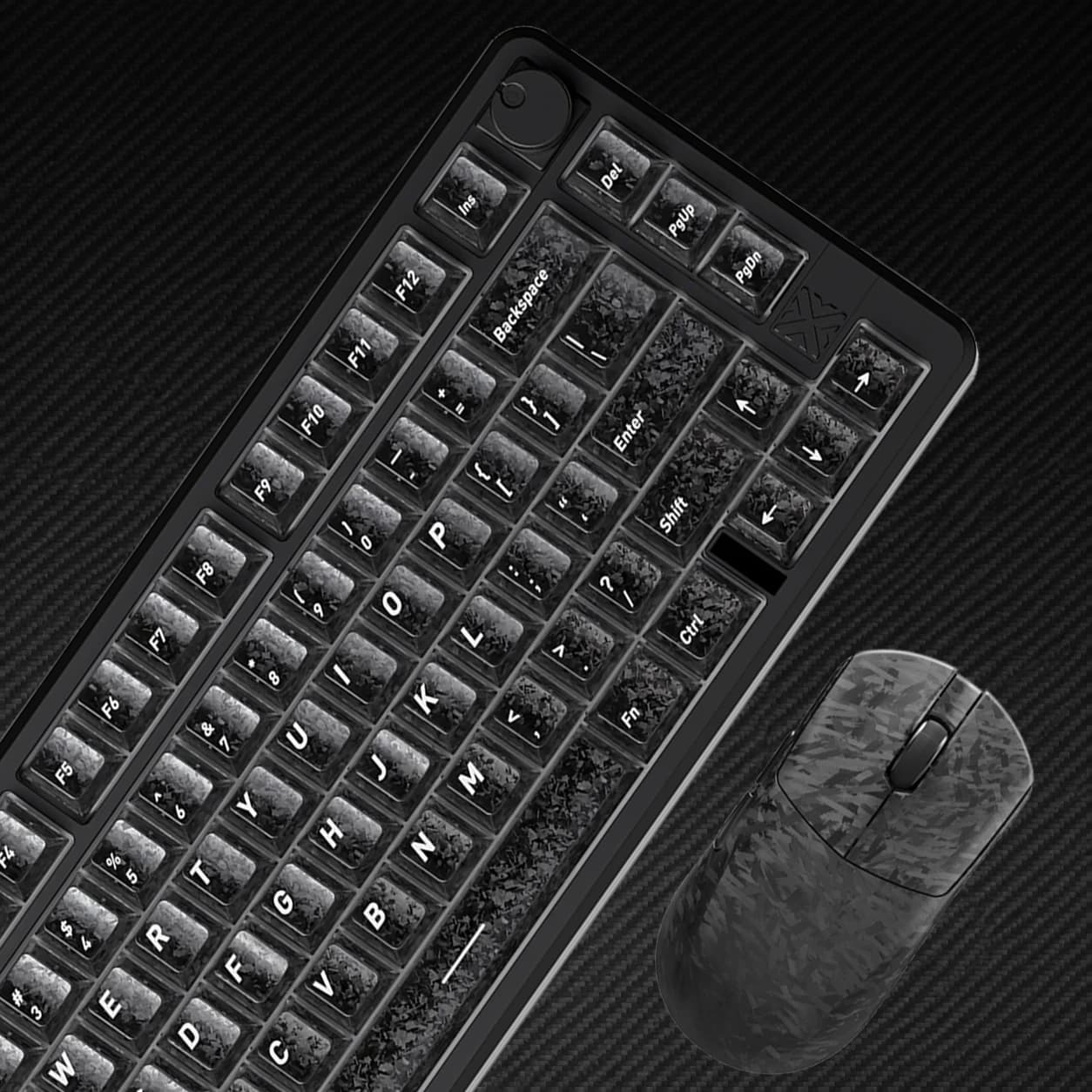 Combo de teclado y mouse Carbon Line