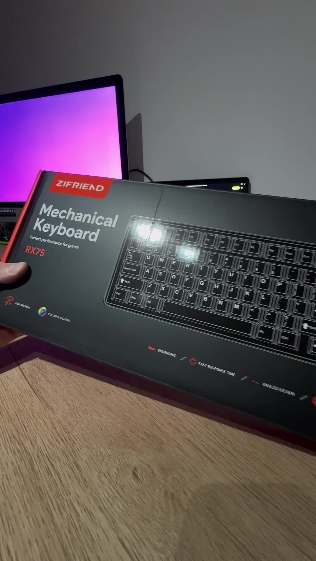 RX75 Pro: detalles y acabado