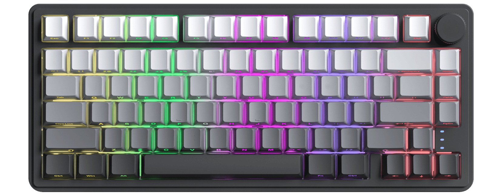 Teclado RX75PRO en color Gris oscuro