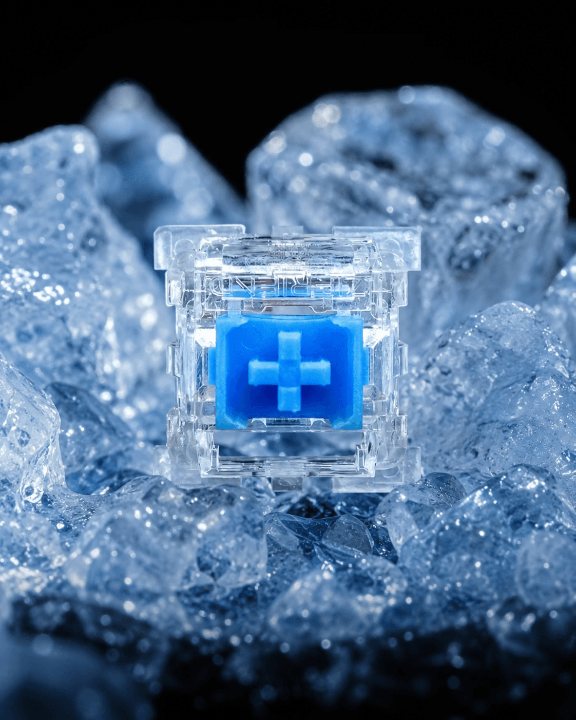 Blue Switch en escena de producto