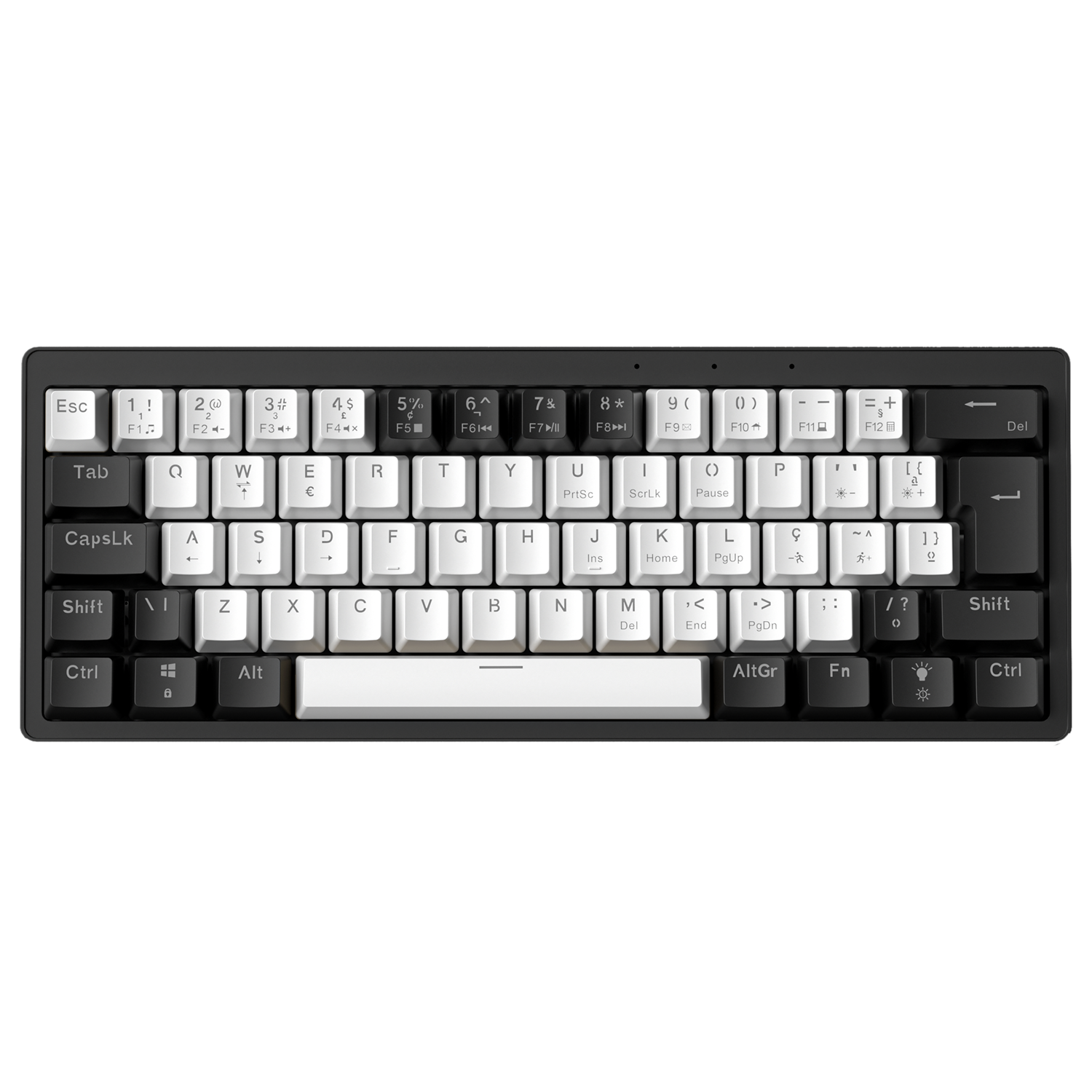 Kit gamer: Teclado Mecánico Gamer SaintGeek AG61 Negro 60% Español